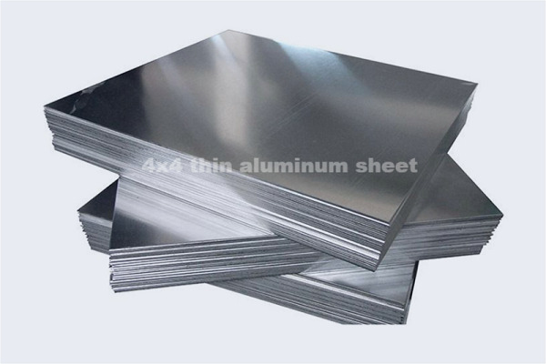 4x4 thin aluminum sheet