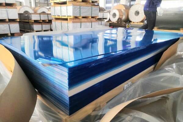 blue film 1050 aluminum sheet