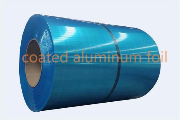 What is coated aluminum foil