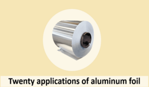 Twenty applications of aluminum foil