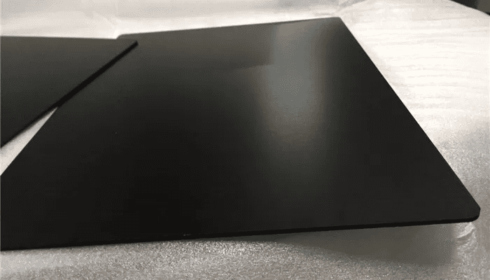 black aluminum sheet 