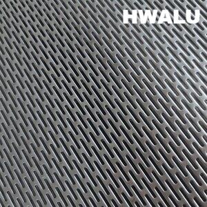 Grid pattern embossed aluminum sheet